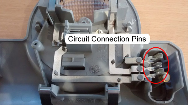 Light cluster circuit pins